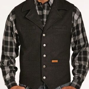 Like New Wool Vest by Powder River Outfitters Collection by Panhandle Size XXL